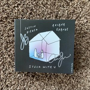 NEW Signed CD Ariana Grande Justin Bieber SWU